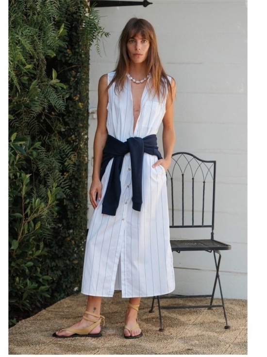 DONNI. Dresses & Skirts - DONNI. Pop Stripe Sleeveless Dress